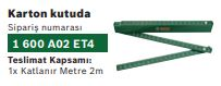 KATLANIR METRE 2M